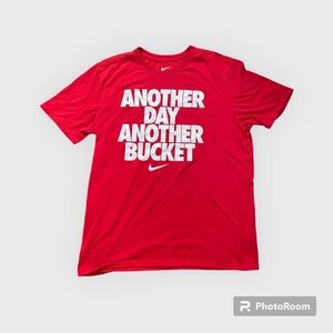 Red Nike tee shirt